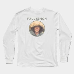 paul simon ll blue dark Long Sleeve T-Shirt